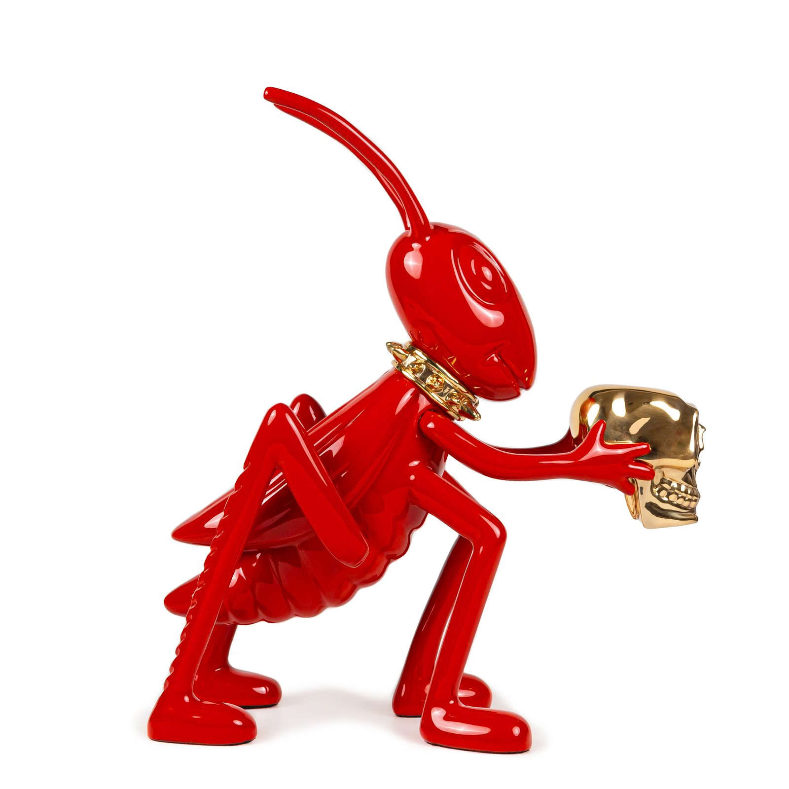 AlquimiaMC Noisy Cricket Red & Gold and Copper Limited To 5 Pieces 3