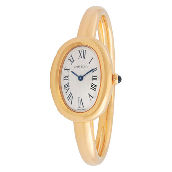 Cartier Baignoire (Size 15) Silvered Dial Ladies Watch WGBA0024