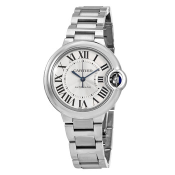Cartier Ballon Bleu Automatic Silver Dial Ladies Watch WSBB0044