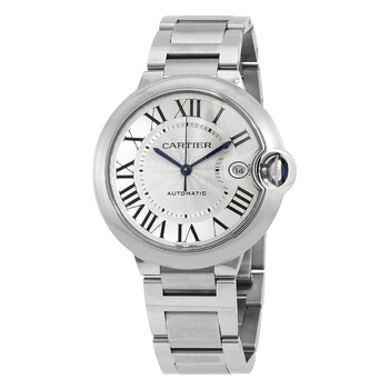 Cartier Ballon Bleu Automatic Silver Dial Men's Watch wsbb0040