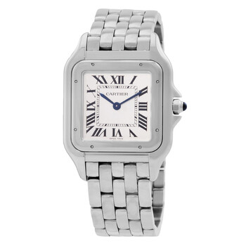 Cartier Panthère Quartz Silver Dial Unisex Watch WSPN0016