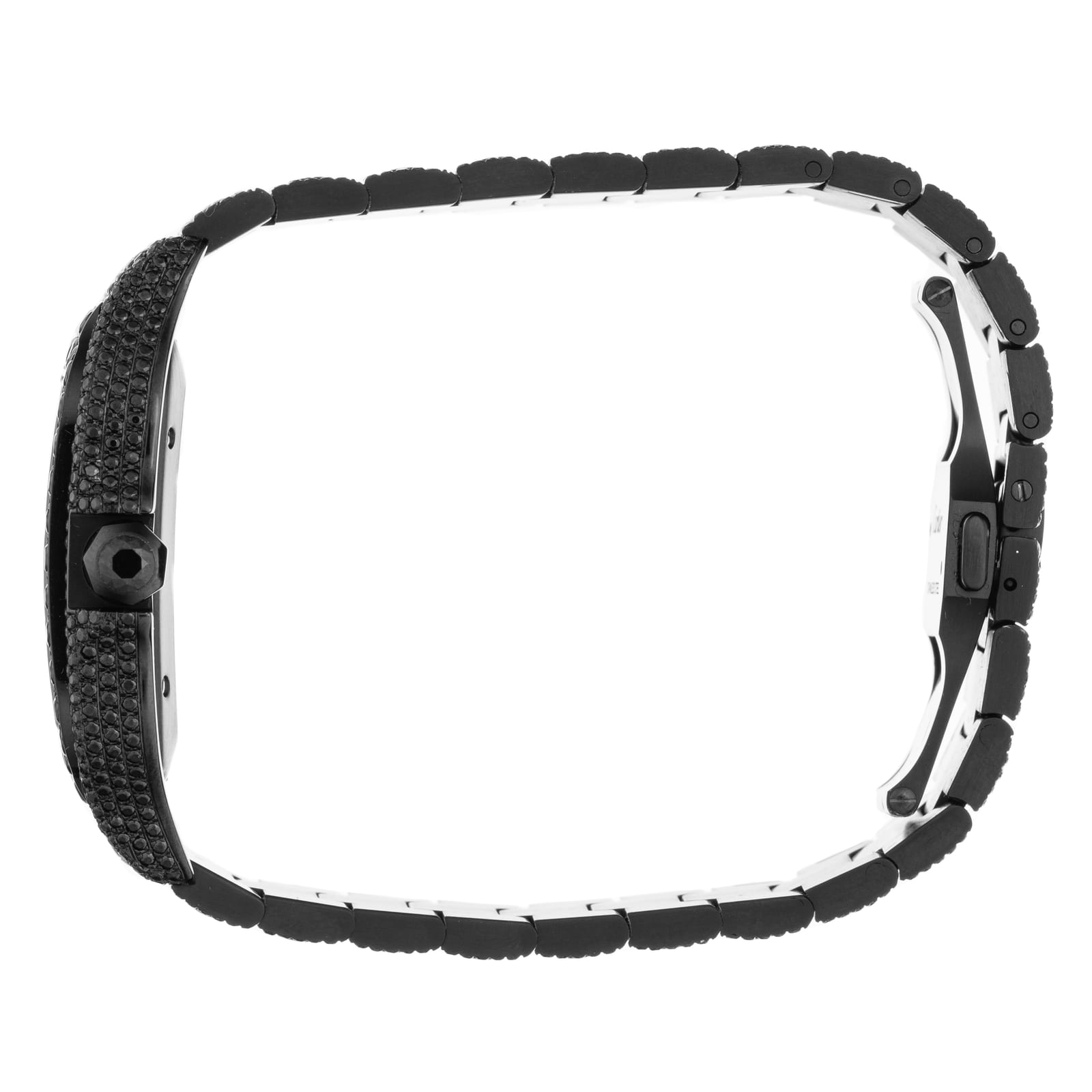Cartier Santos Custom Black Diamond PVD 2