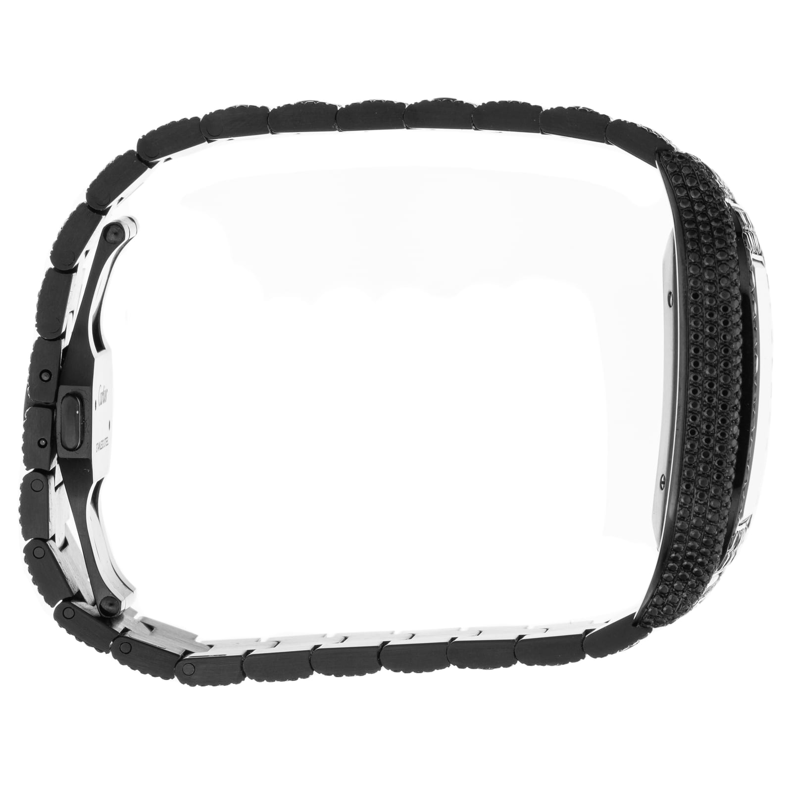 Cartier Santos Custom Black Diamond PVD 3