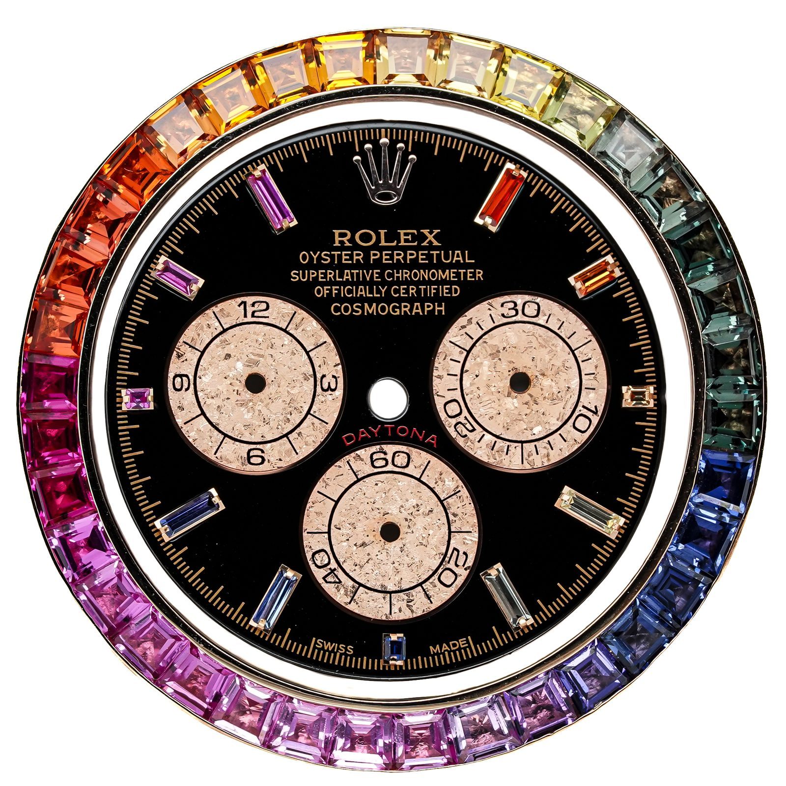 Daytona Aftermarket No Pave Dial Set
