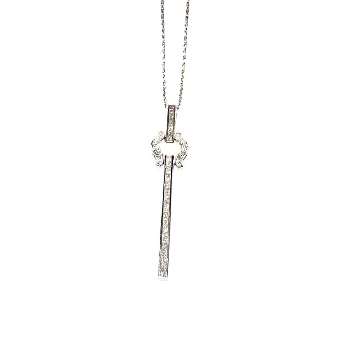 Diamond Pendant Necklace 2