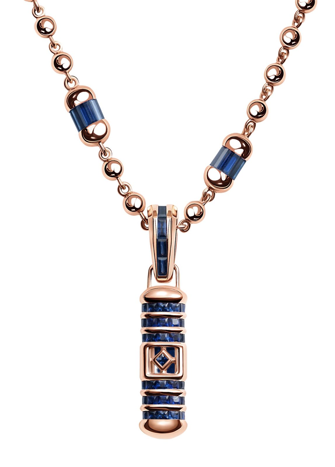 EZEIA Blue Dose Pendant Petit 3