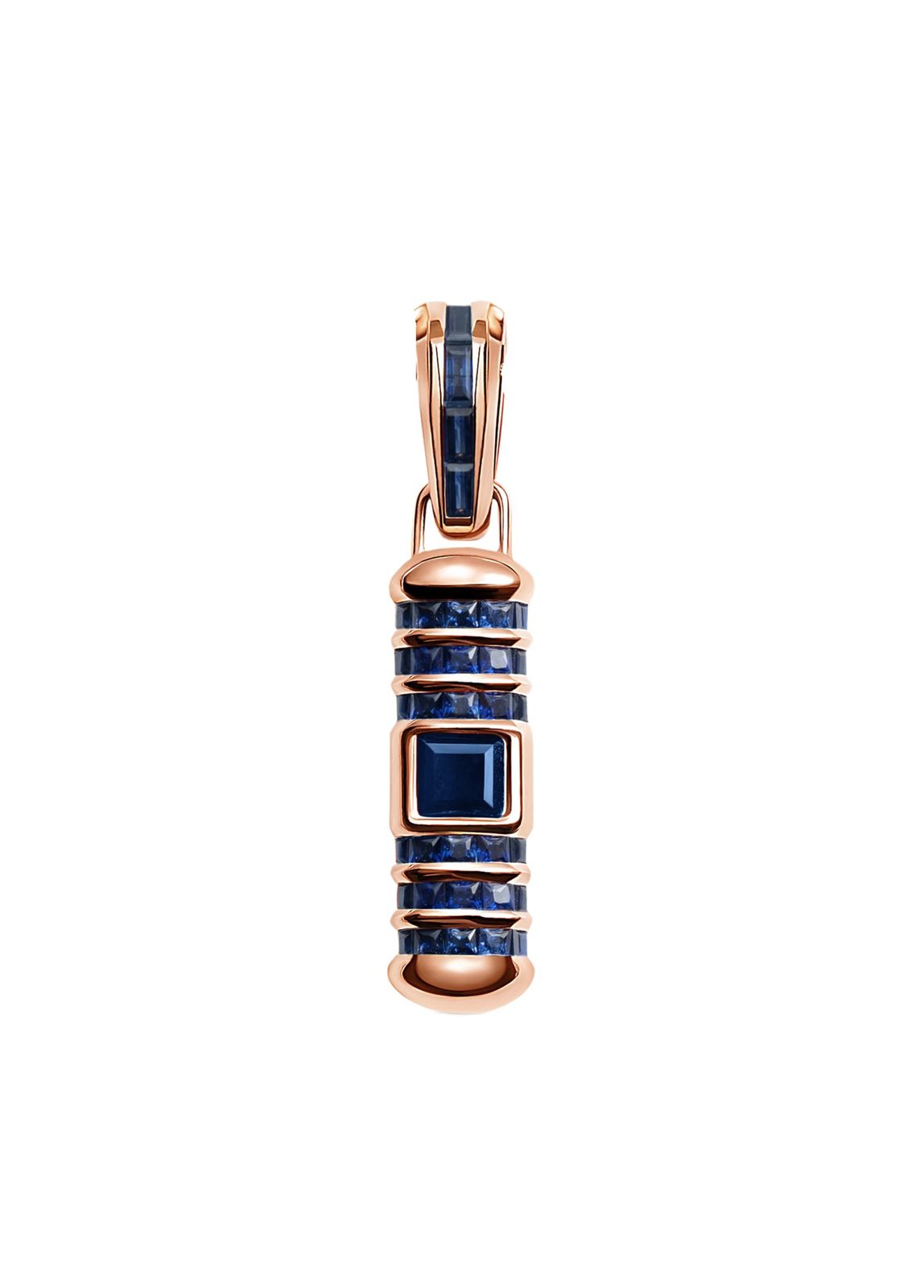 EZEIA Blue Dose Pendant Petit 5
