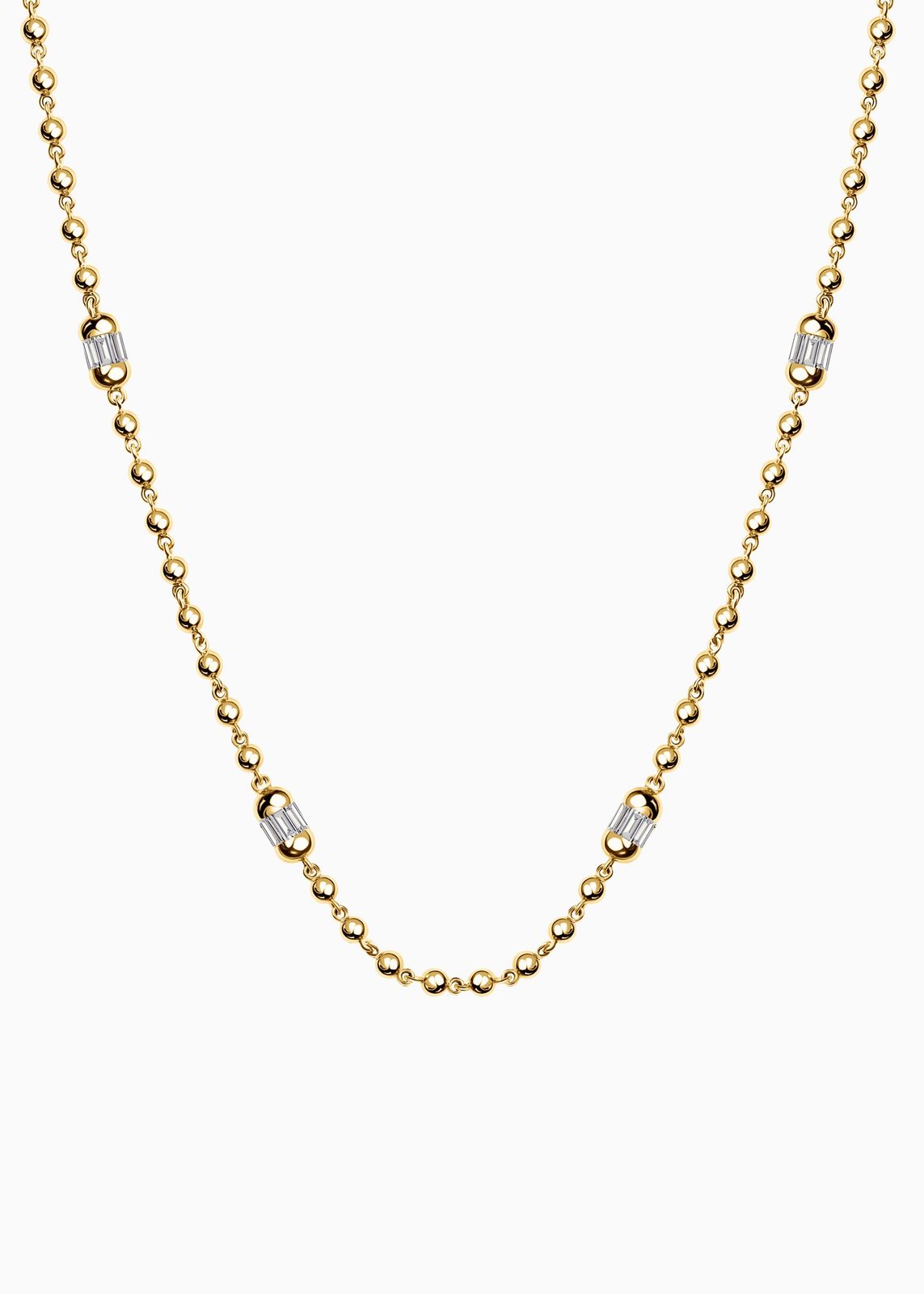 EZEIA Diamond Dose Necklace Petit