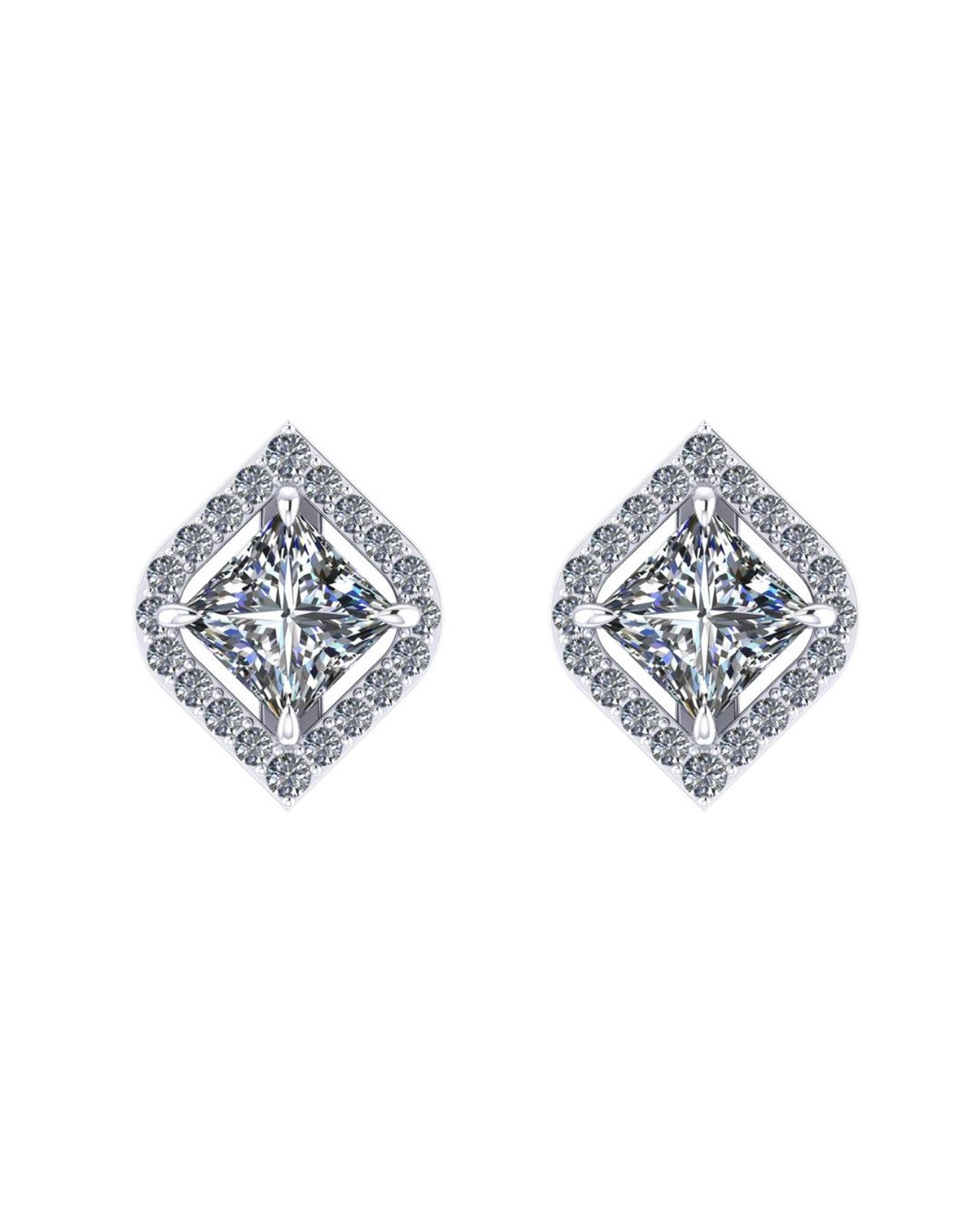 EZEIA Eternal Diamond Studs
