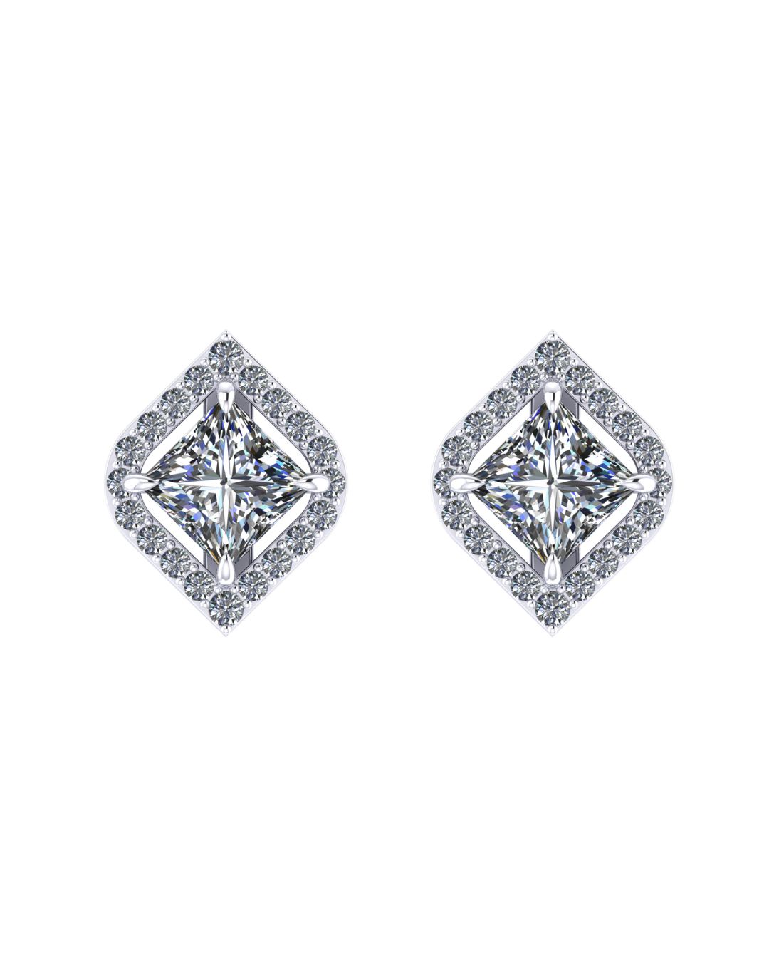 EZEIA Eternal Diamond Studs 3