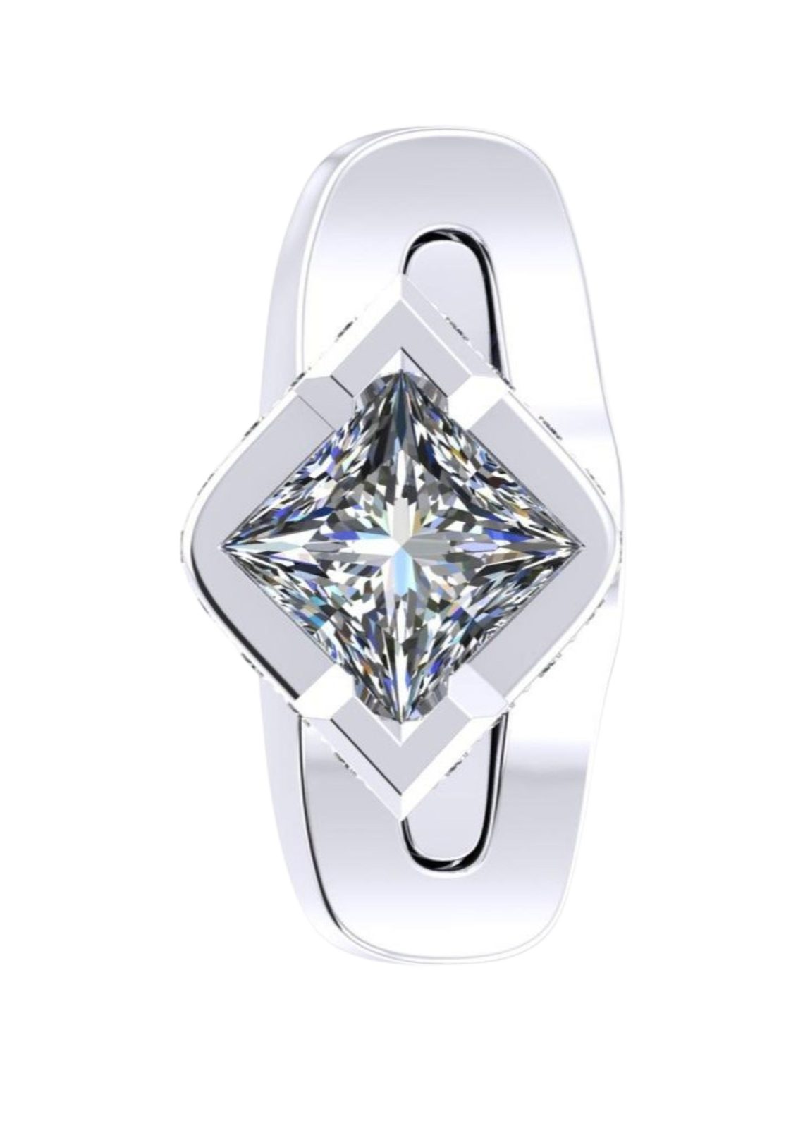 EZEIA Ezeia Diamond Cufflinks 3