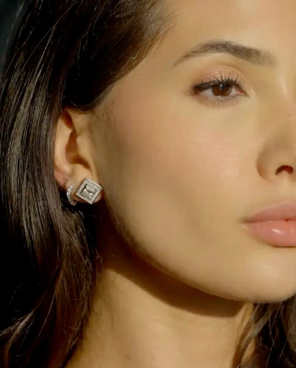 EZEIA Prism Diamond Earrings Grand 4