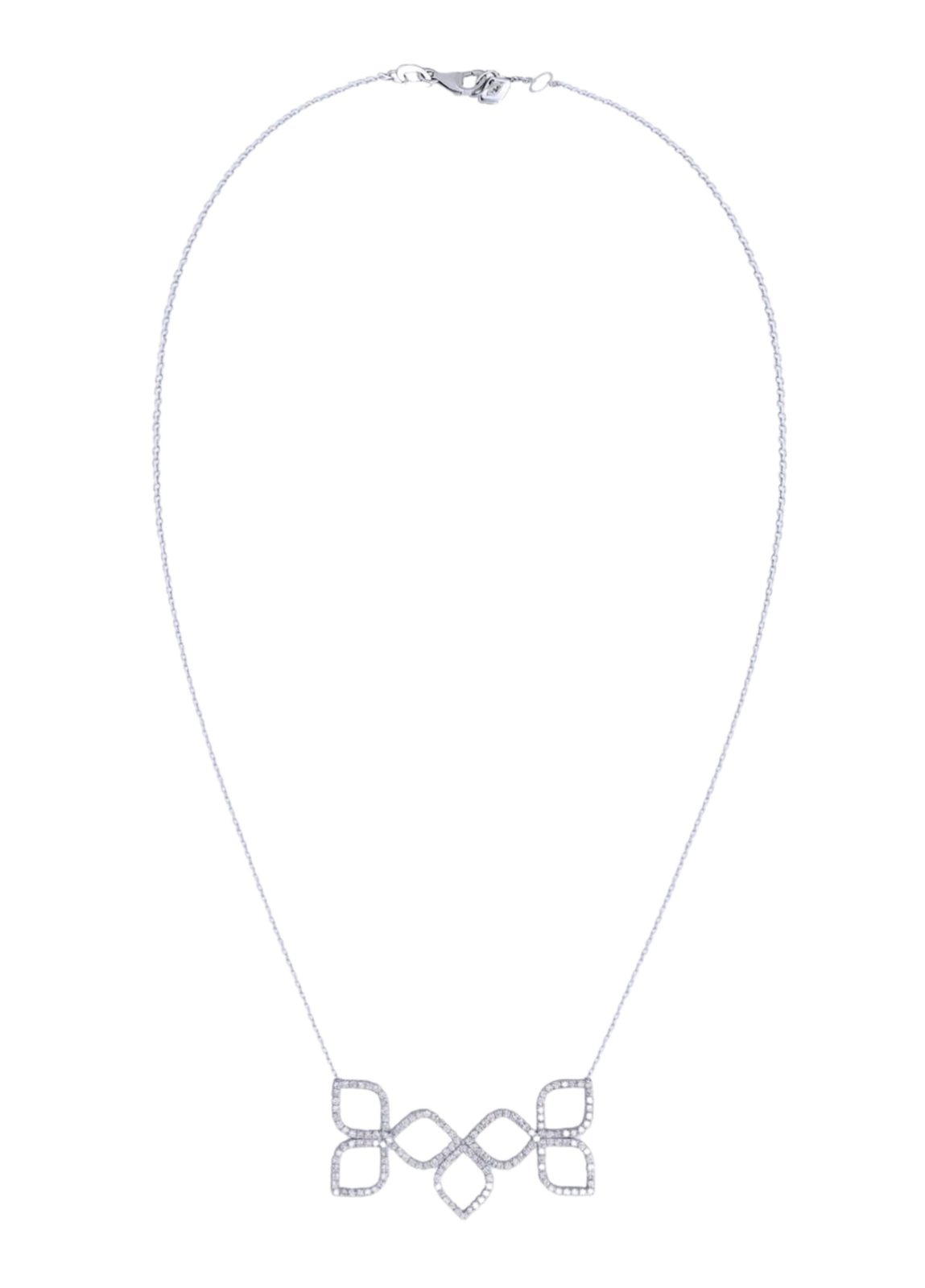 EZEIA Zellige Diamond Necklace Grand