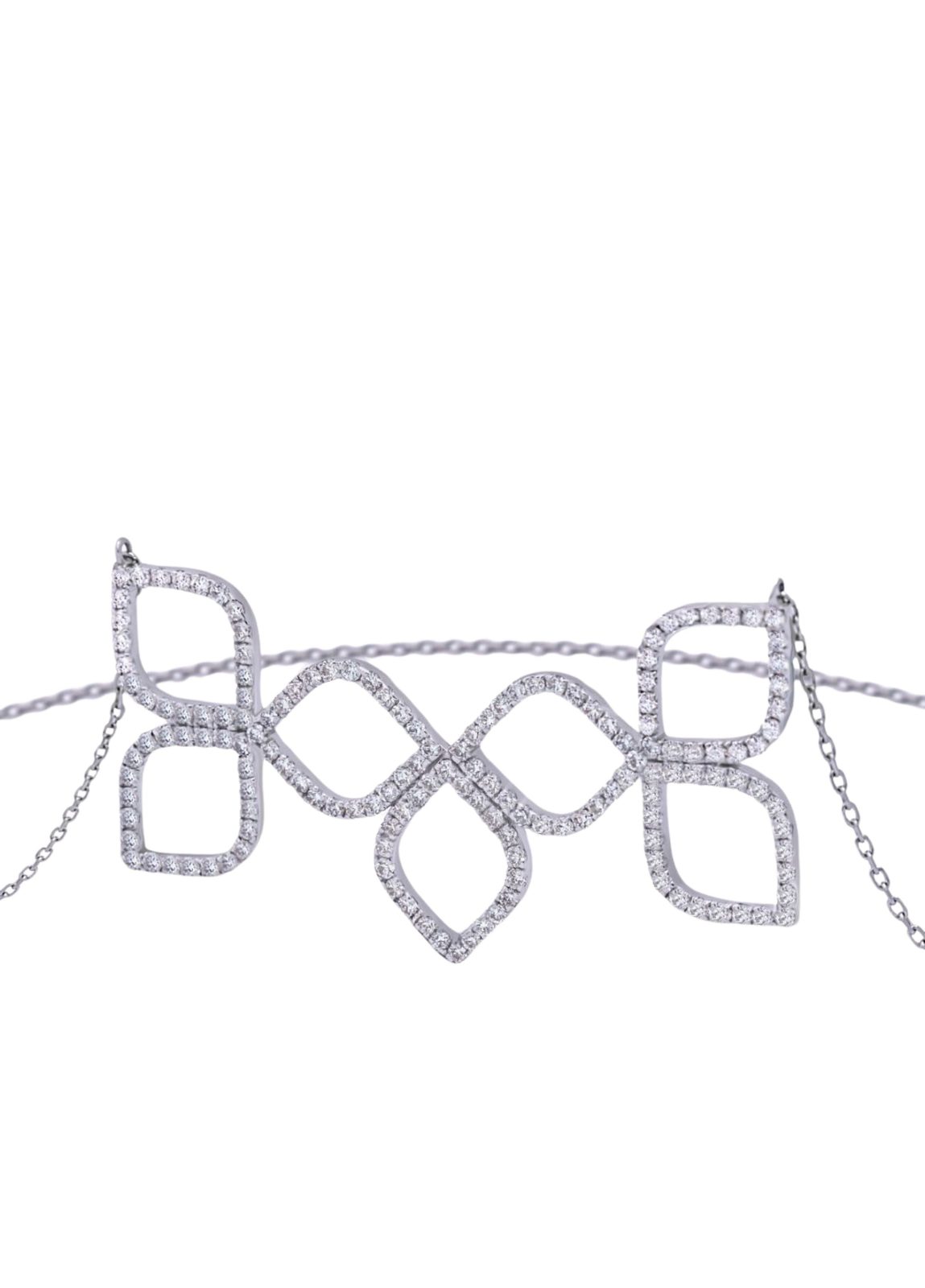 EZEIA Zellige Diamond Necklace Grand 2