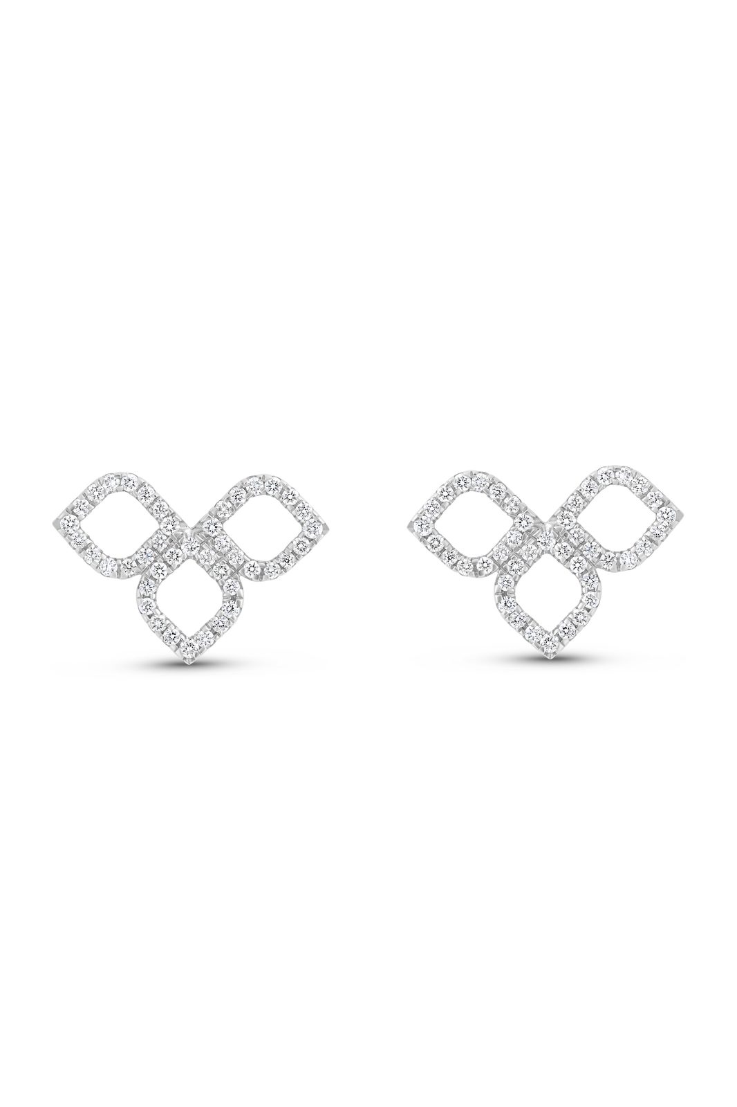 EZEIA Zellige Diamond Studs