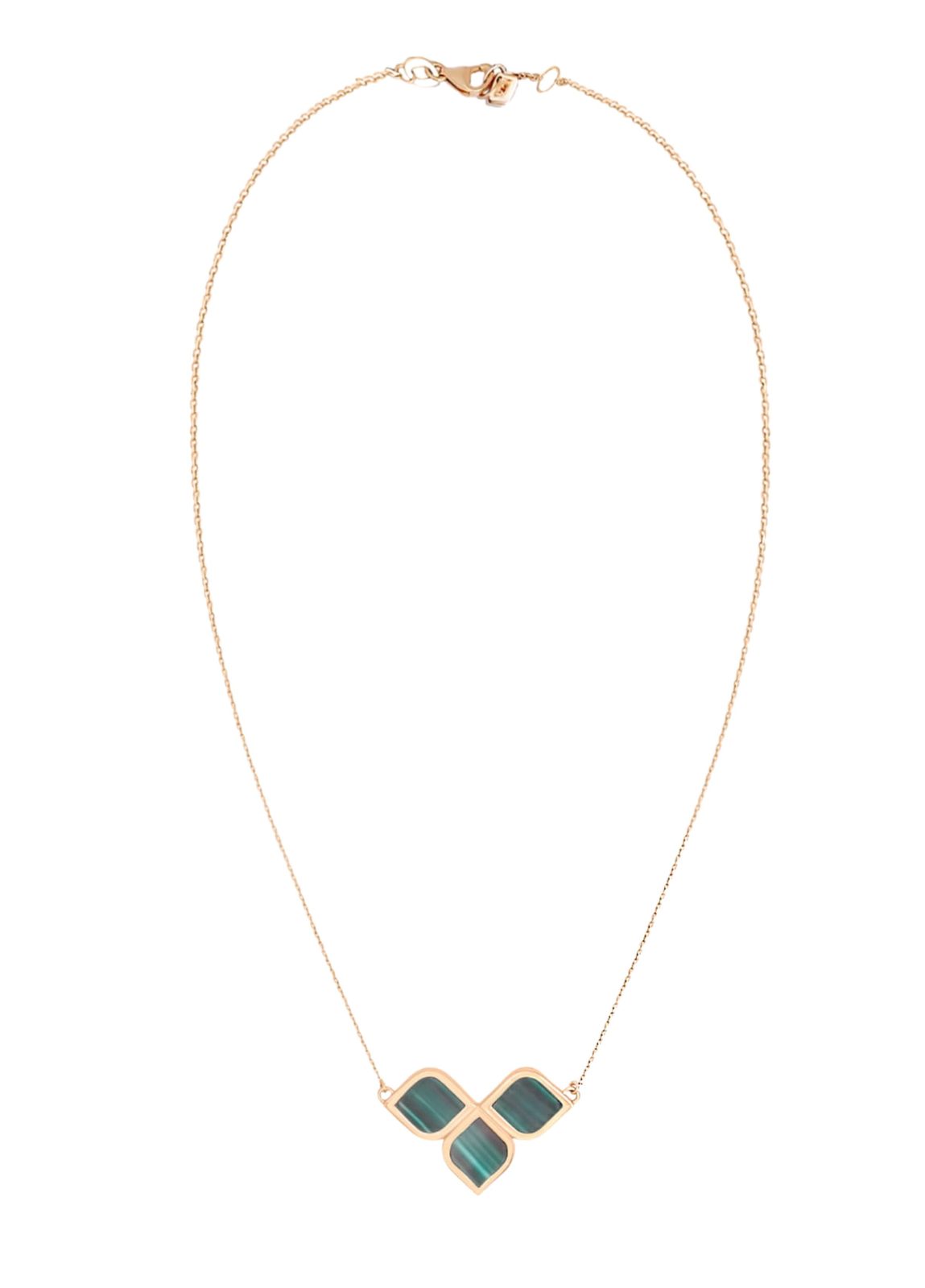 EZEIA Zellige Malachite Necklace