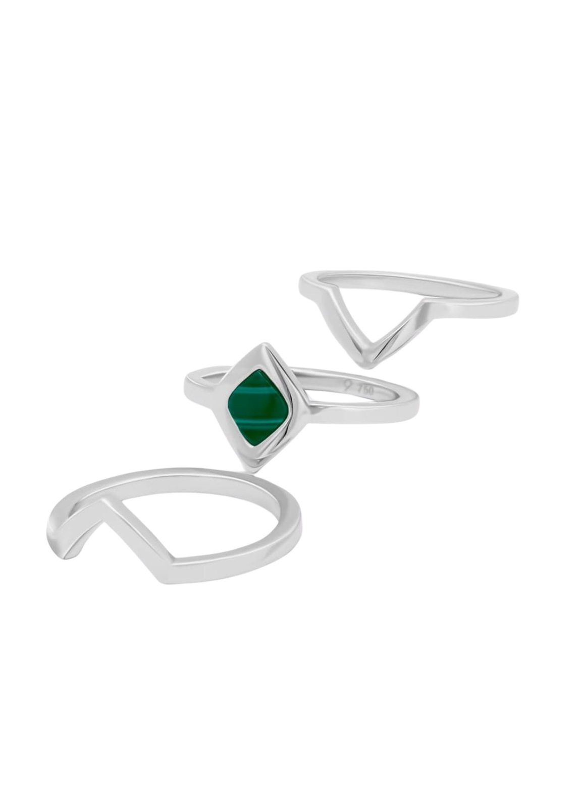 EZEIA Zellige Ring Trio 2