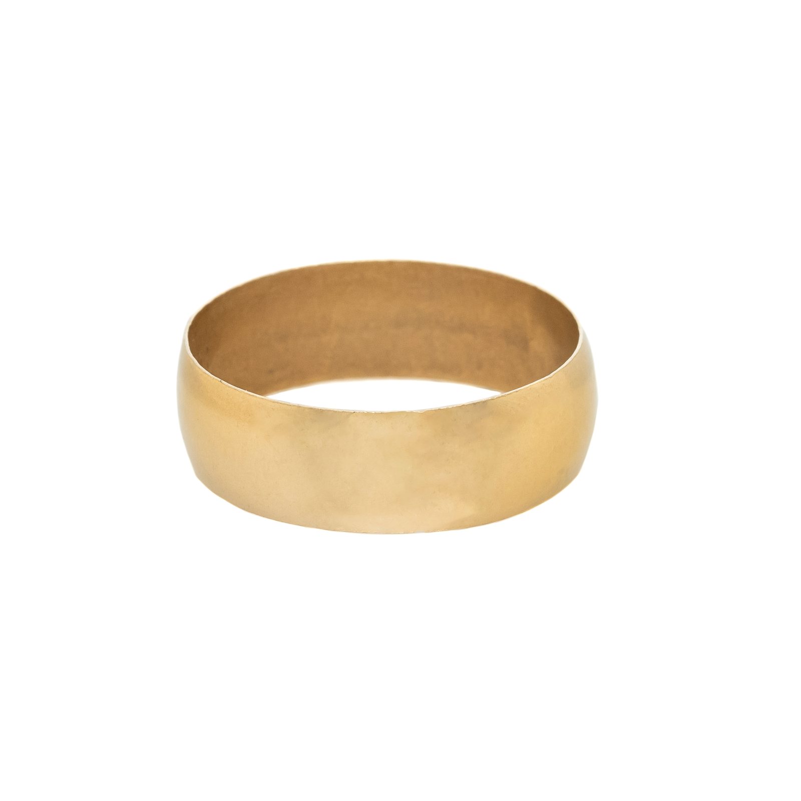 Half Round Wedding Band