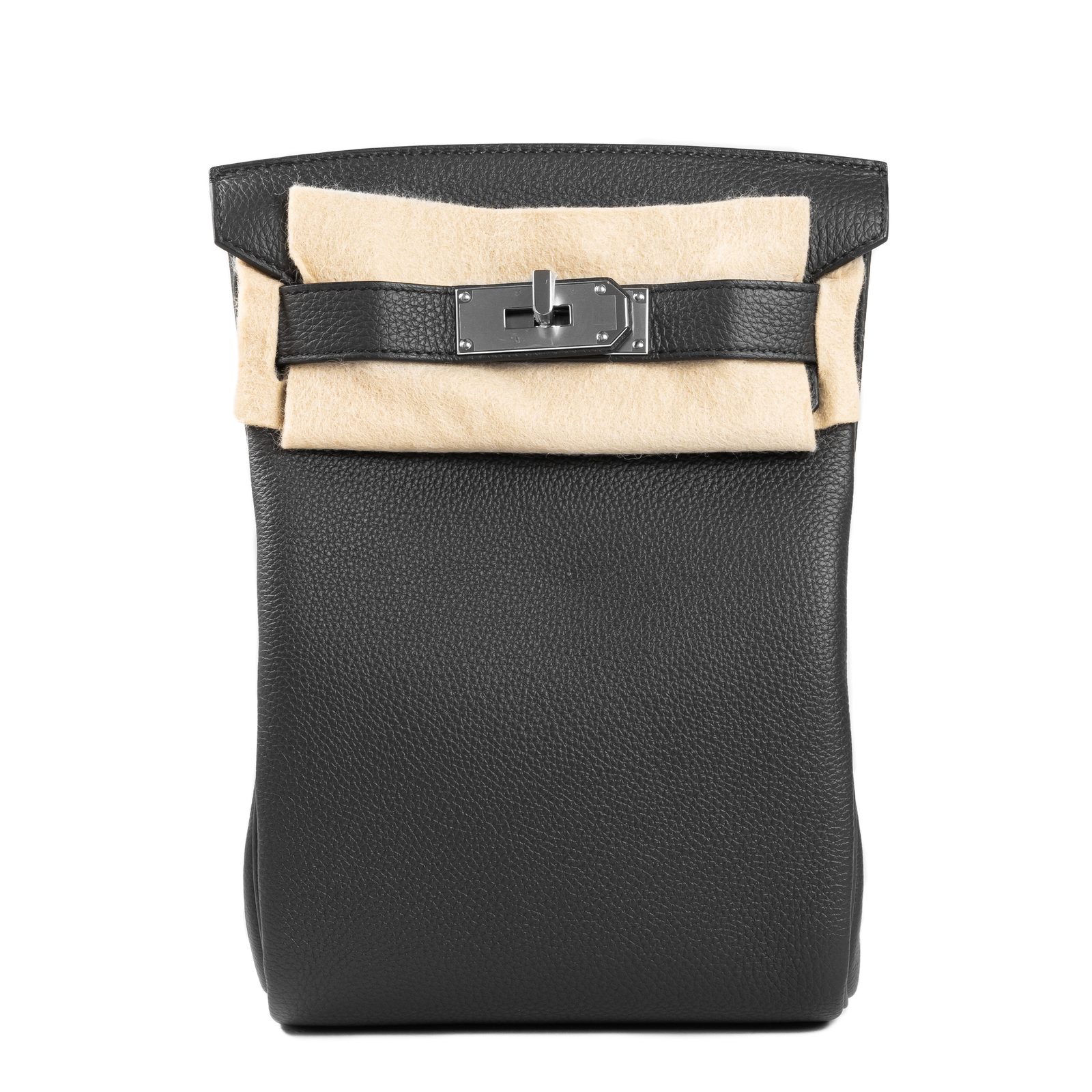 Hermes Handbags Hac A Dos Plomb PM Palladium Hardware