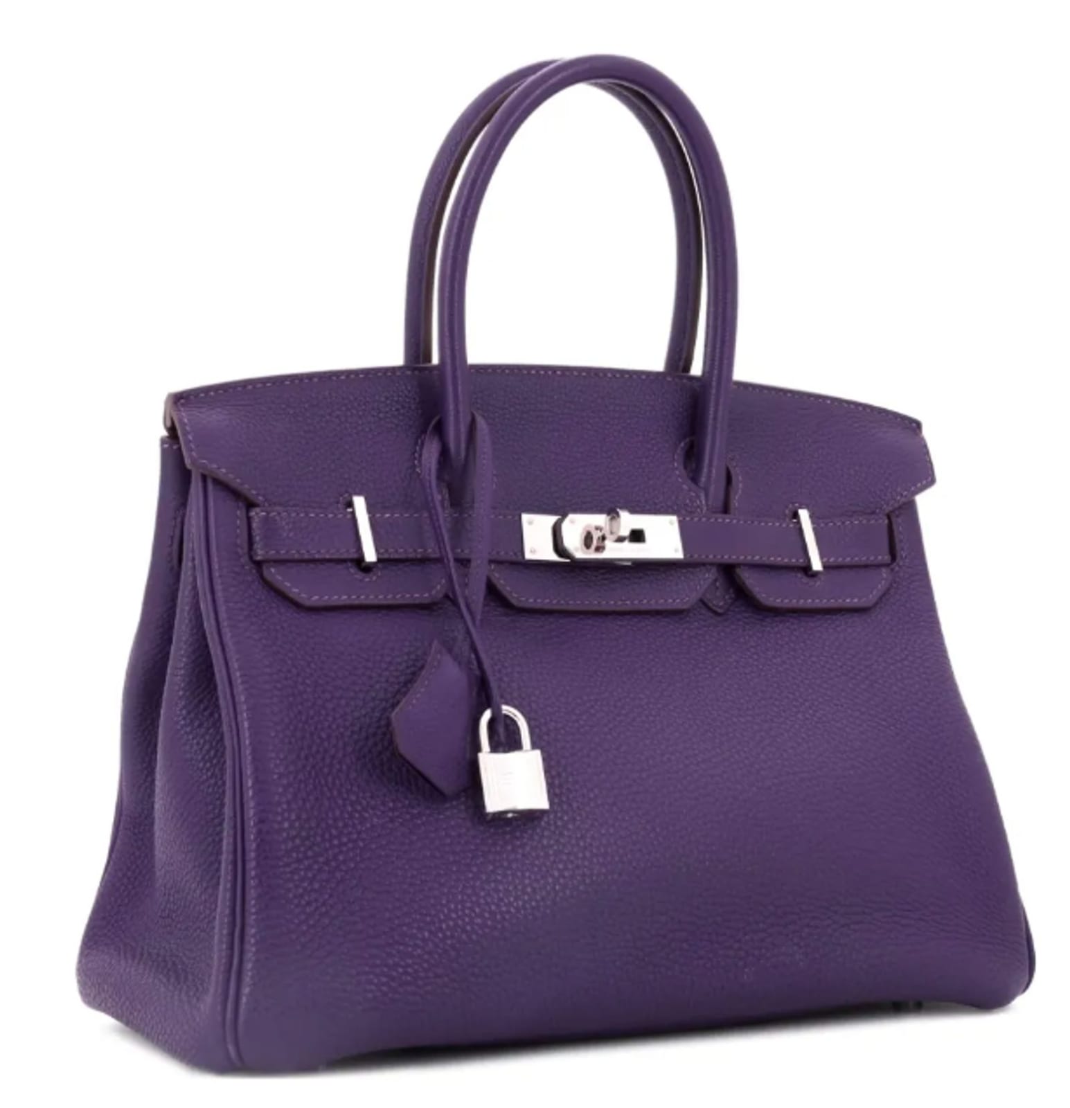 Hermes Handbags Hermes Birkin25 Cassis Togo Palladium Hardware