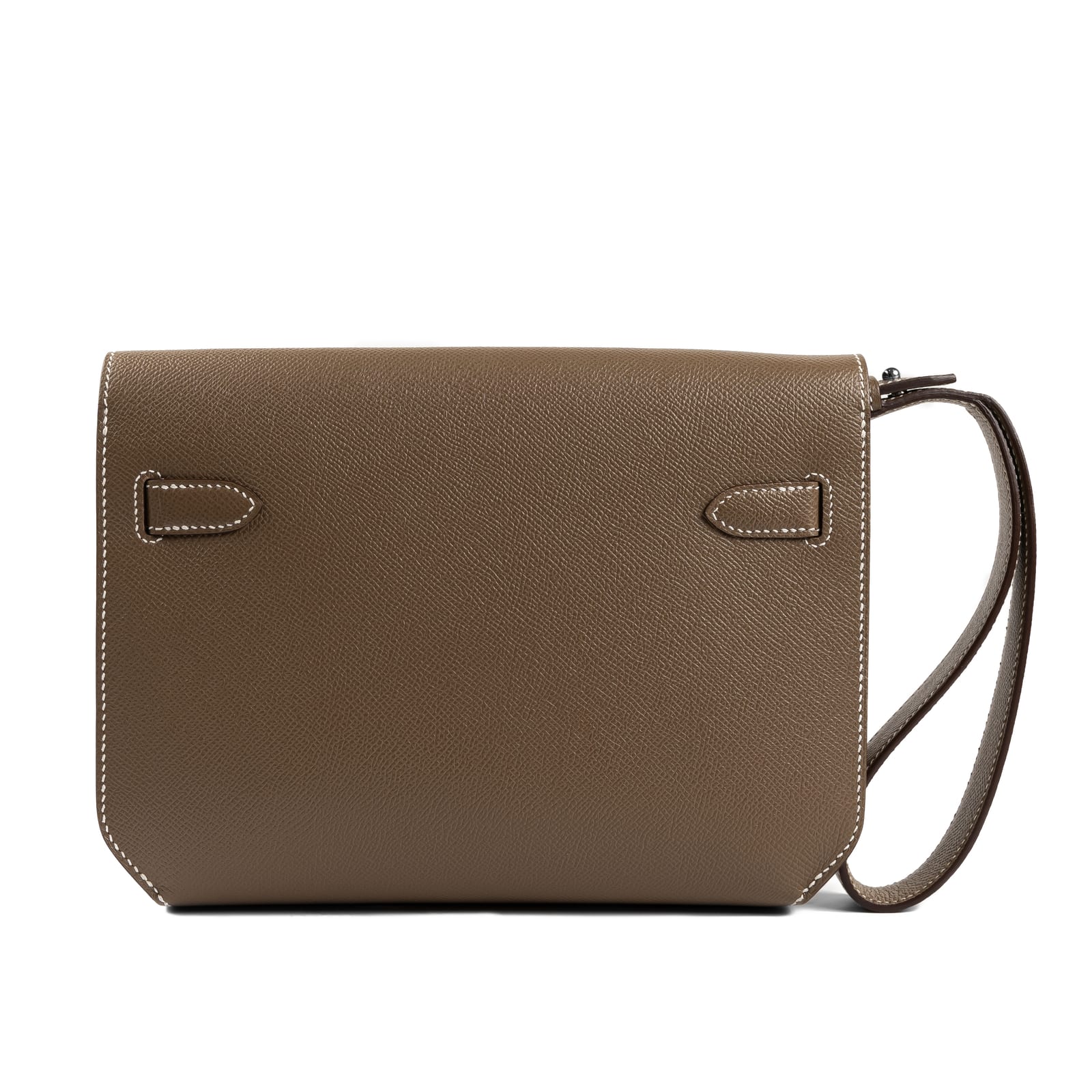 Hermes Handbags Kelly Depeche etoupe Palladium Hardware 4