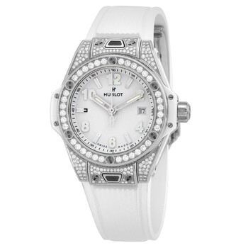 Hublot Big Bang Automatic Diamond White Dial Ladies Watch 485.SE.2010.RW.1604