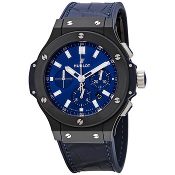 Hublot Big Bang Chronograph Automatic Blue Sunray Dial Men's Watch 301.CI.7170.LR