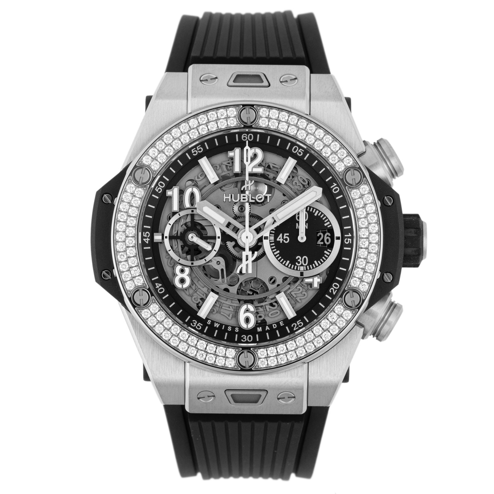 Hublot Big Bang Unico Titanium Diamonds