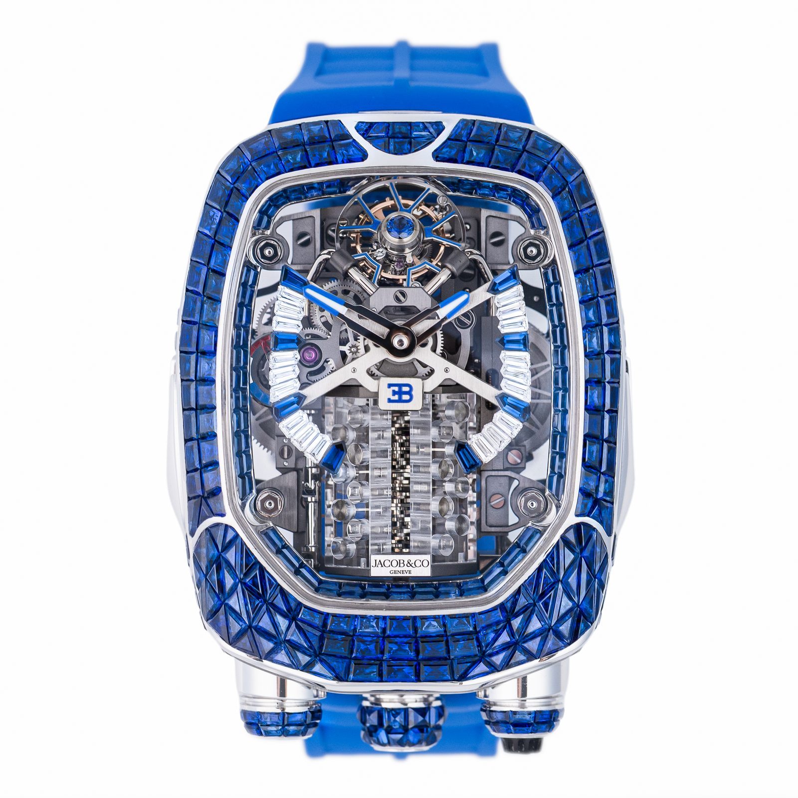 Jacob & Co Jacob & Co Bugatti Chiron Tourbillon Sapphire