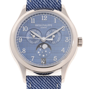 Patek Philippe Annual Calendar Blue Denim Watch 4946G-001