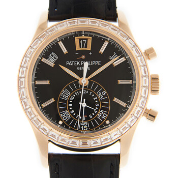 Patek Philippe Complications Chronograph Annual Calendar Automatic Gold Diamond Men's Watch 5961R-010