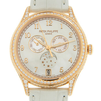 Patek Philippe Complications White Balinese Mother Of Pearl Dial Automatic Ladies Watch