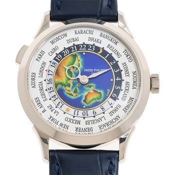 Patek Philippe Complications World Time Automatic Blue Dial Men's Watch 5231G-001