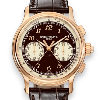 Patek Philippe Grand Complications Chronograph Hand Wind Brown Dial Men's Watch 5370R-001