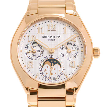 Patek Philippe Twenty-4 Perpetual GMT Automatic Moon Phase Day-Night White Dial Unisex Watch 7340-1R-001