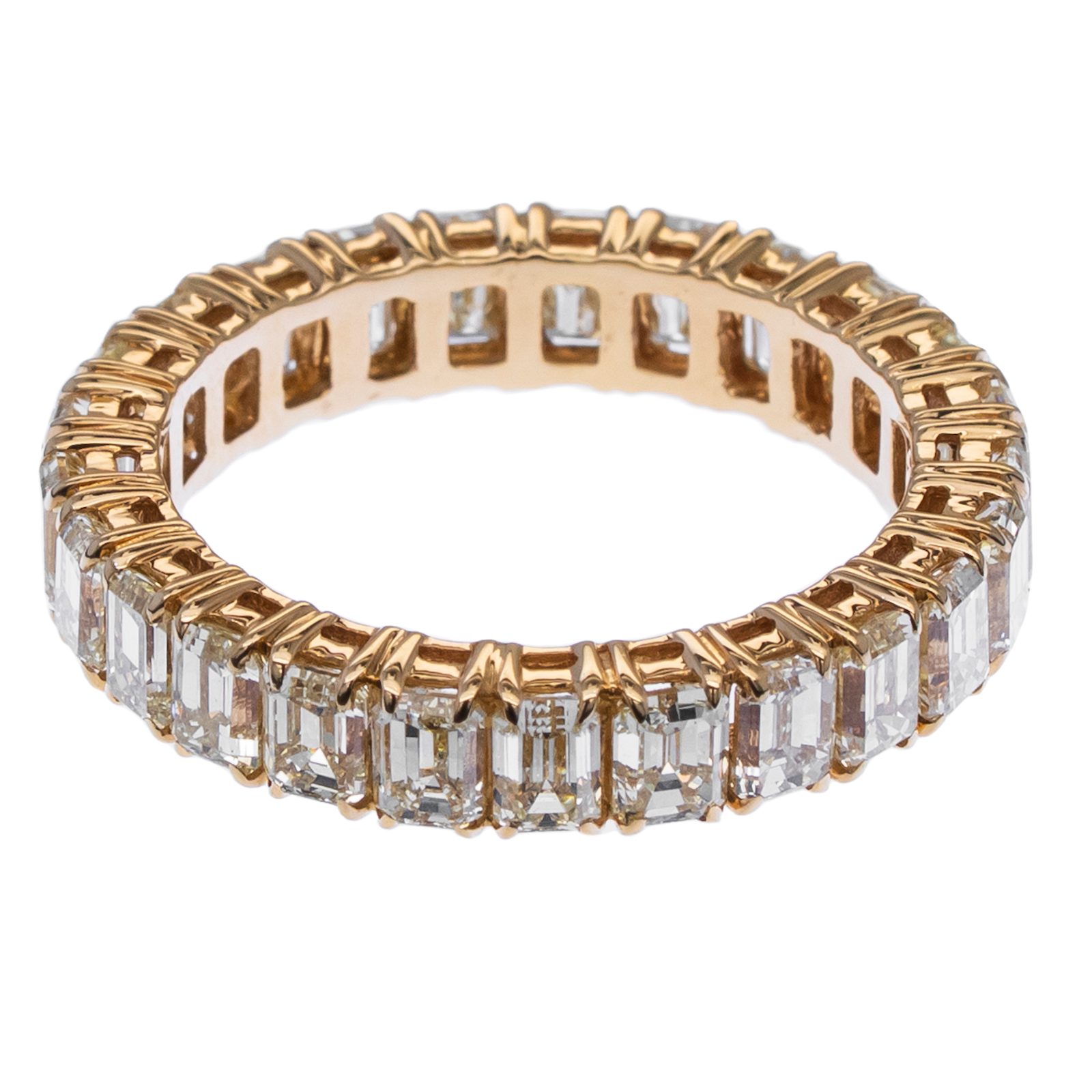 Platinum Jewelry Baguette Ring