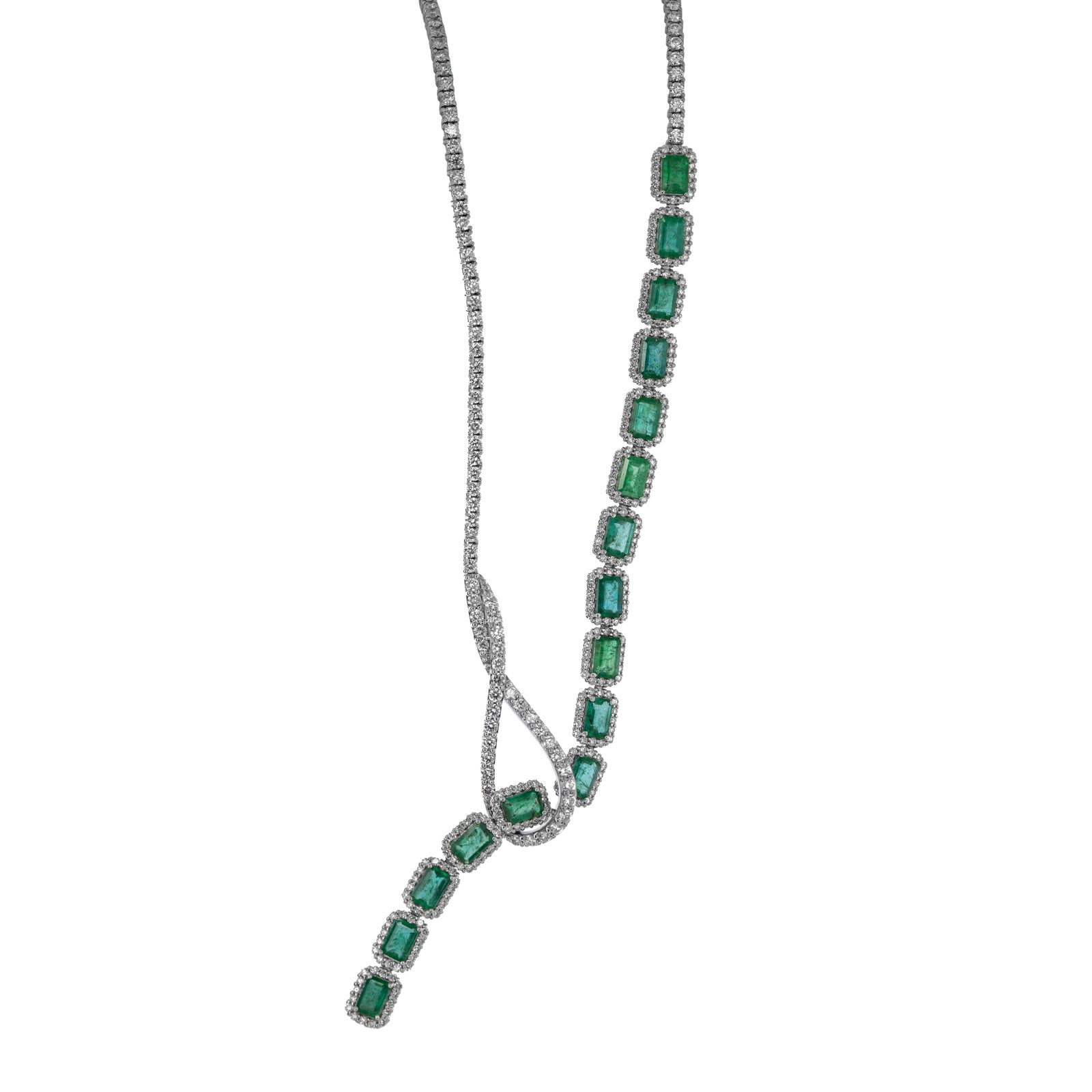 Platinum Jewelry Diamond Necklace