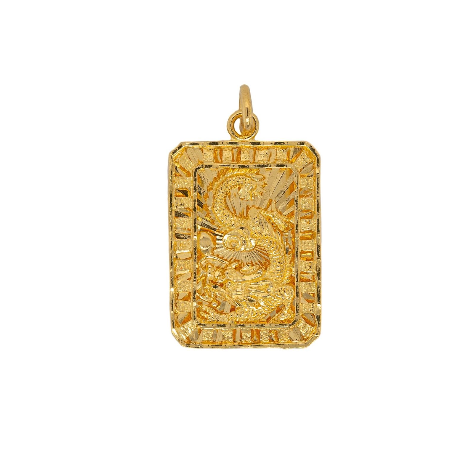 Platinum Jewelry Dragon Pendant
