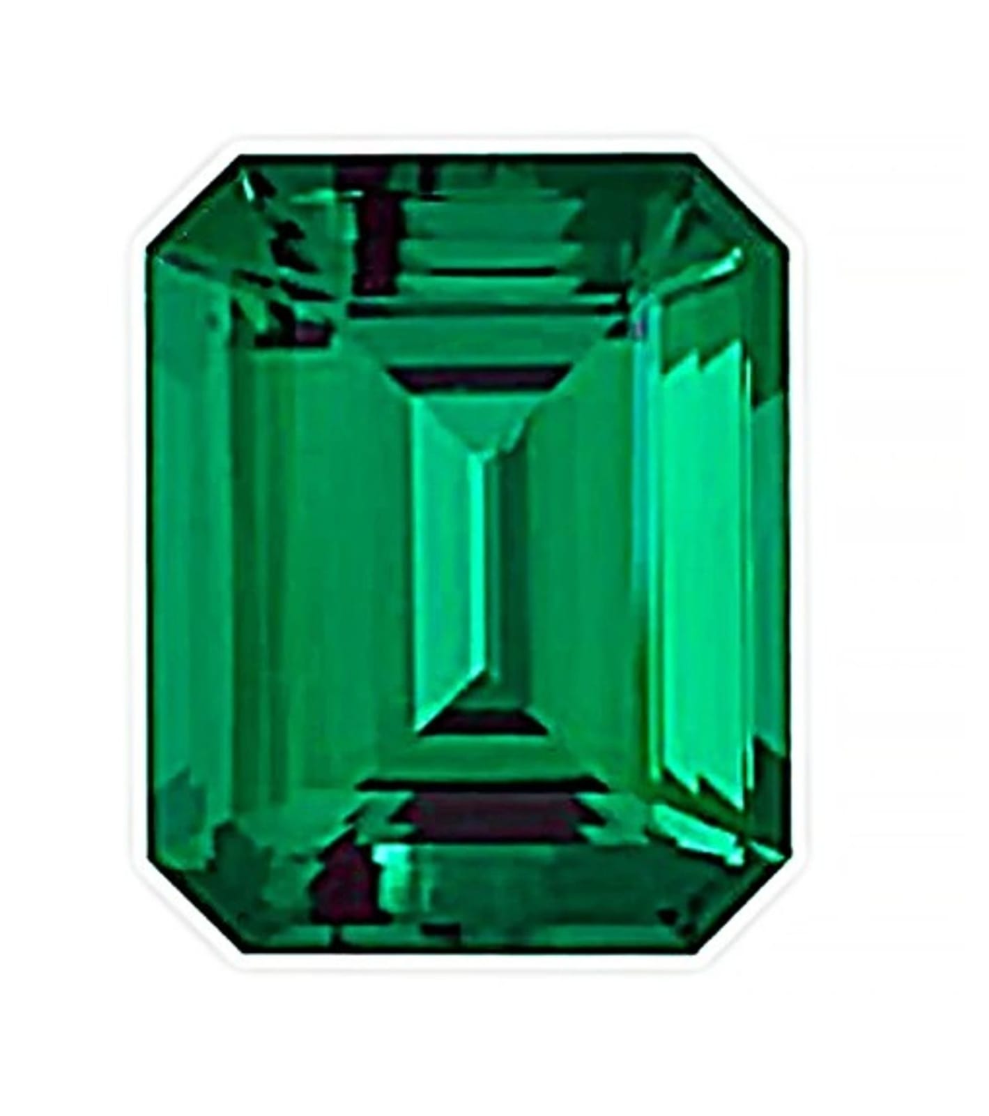Platinum Jewelry Natural Emerald