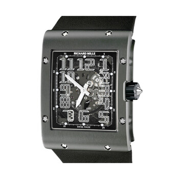 Richard Mille RM016 Black Rubber Titanium Men's Watch RM016-TIMICRO