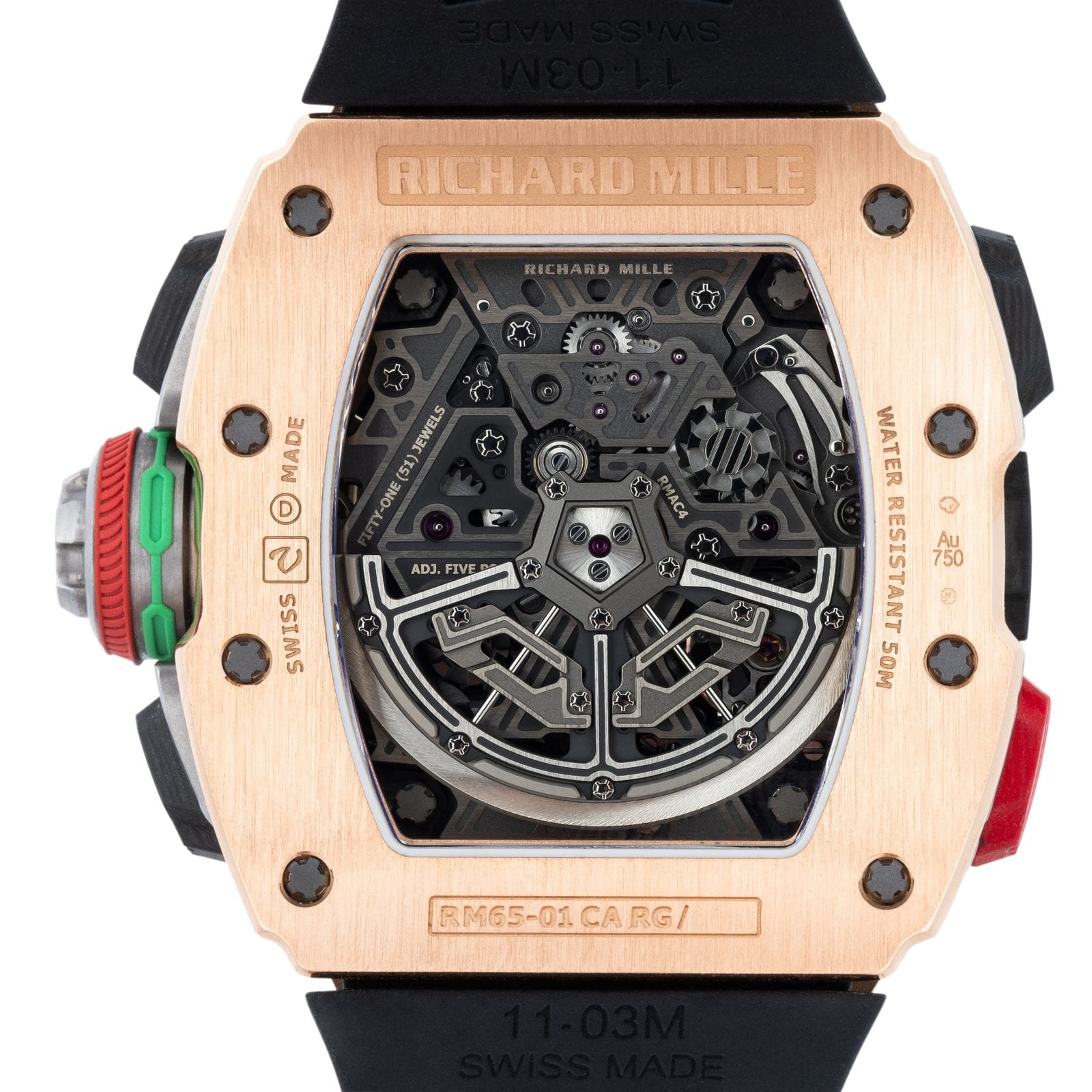 Richard Mille RM65-01 Carbon Rose Gold 2