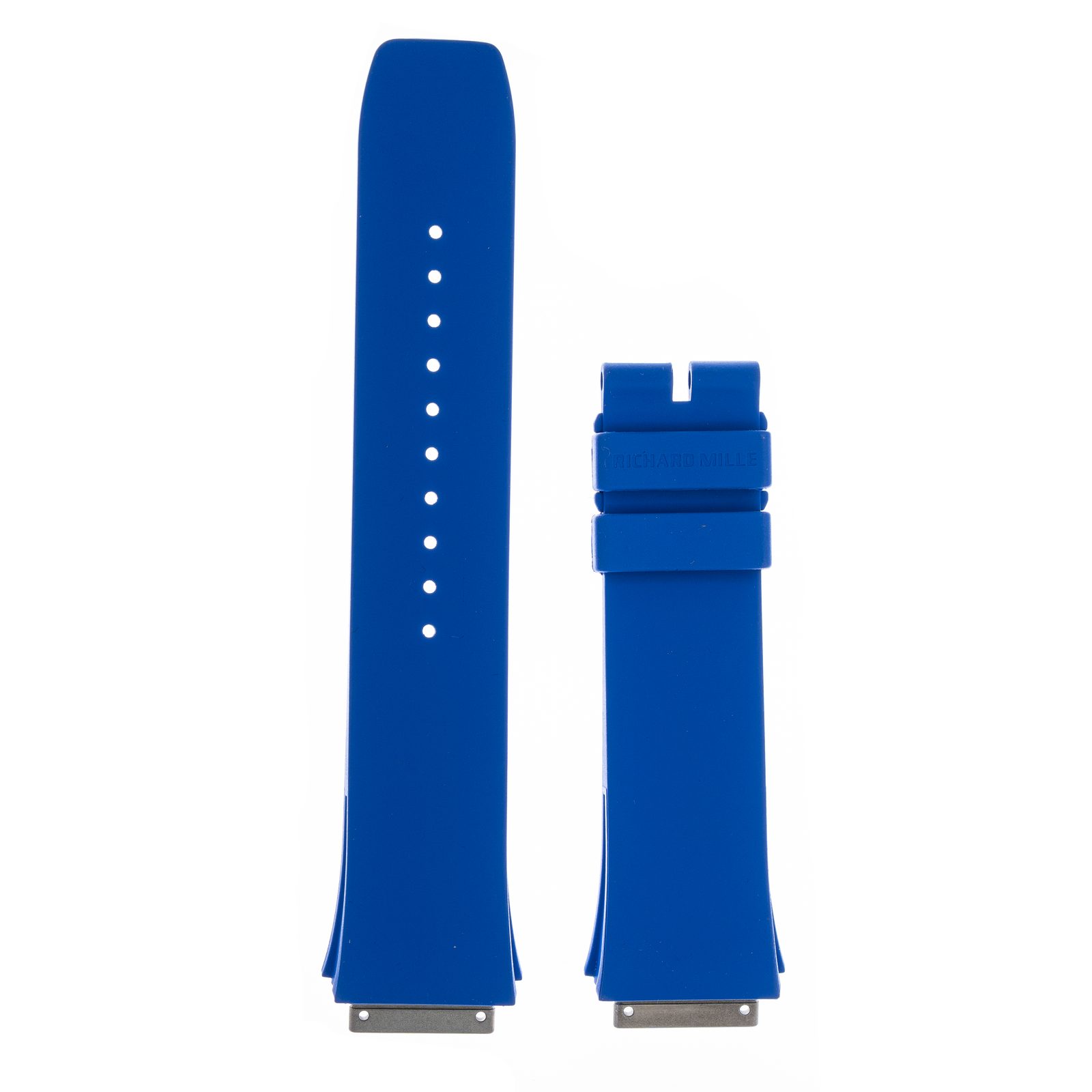 RM07 Blue Rubber Strap