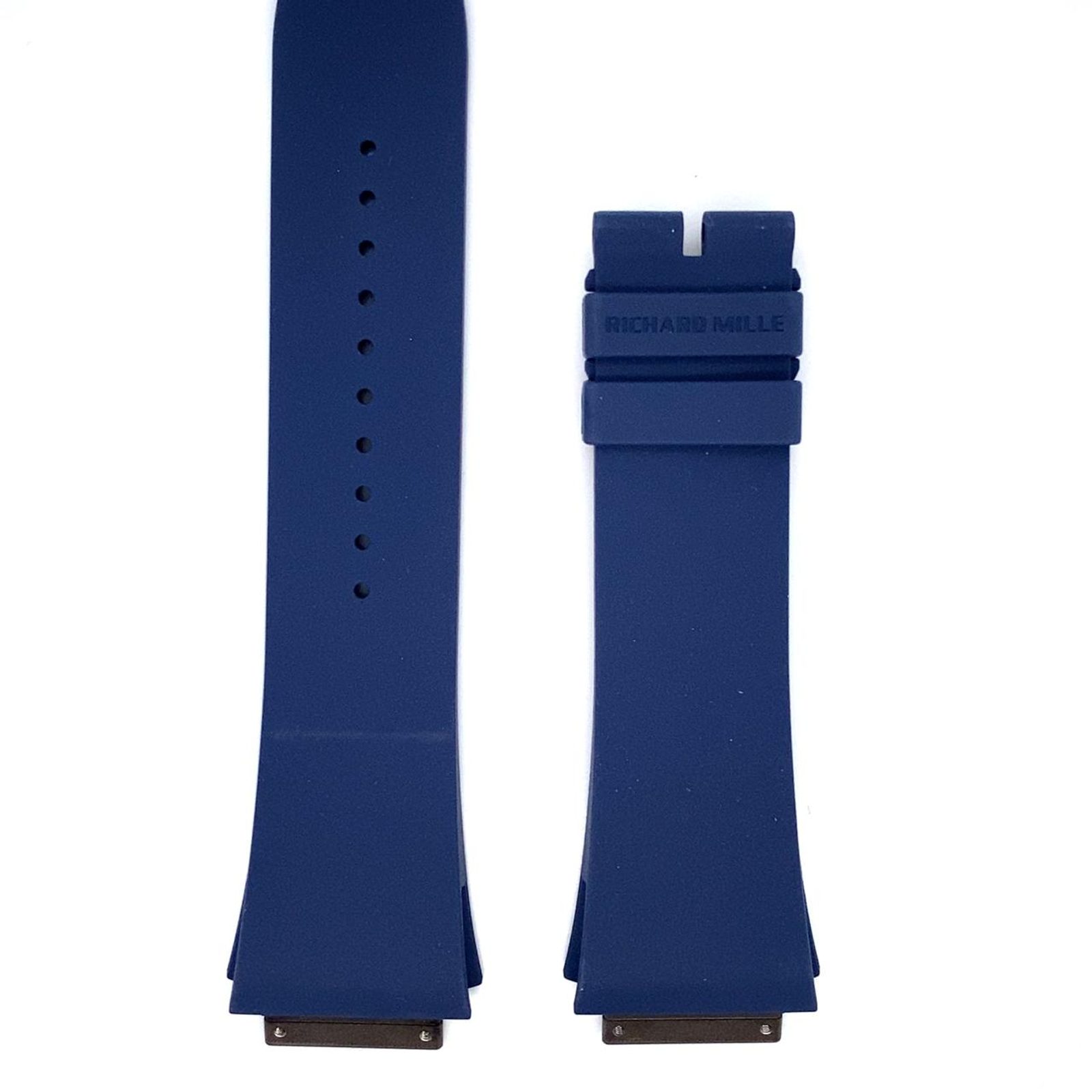 RM67 Navy Rubber Straps 2