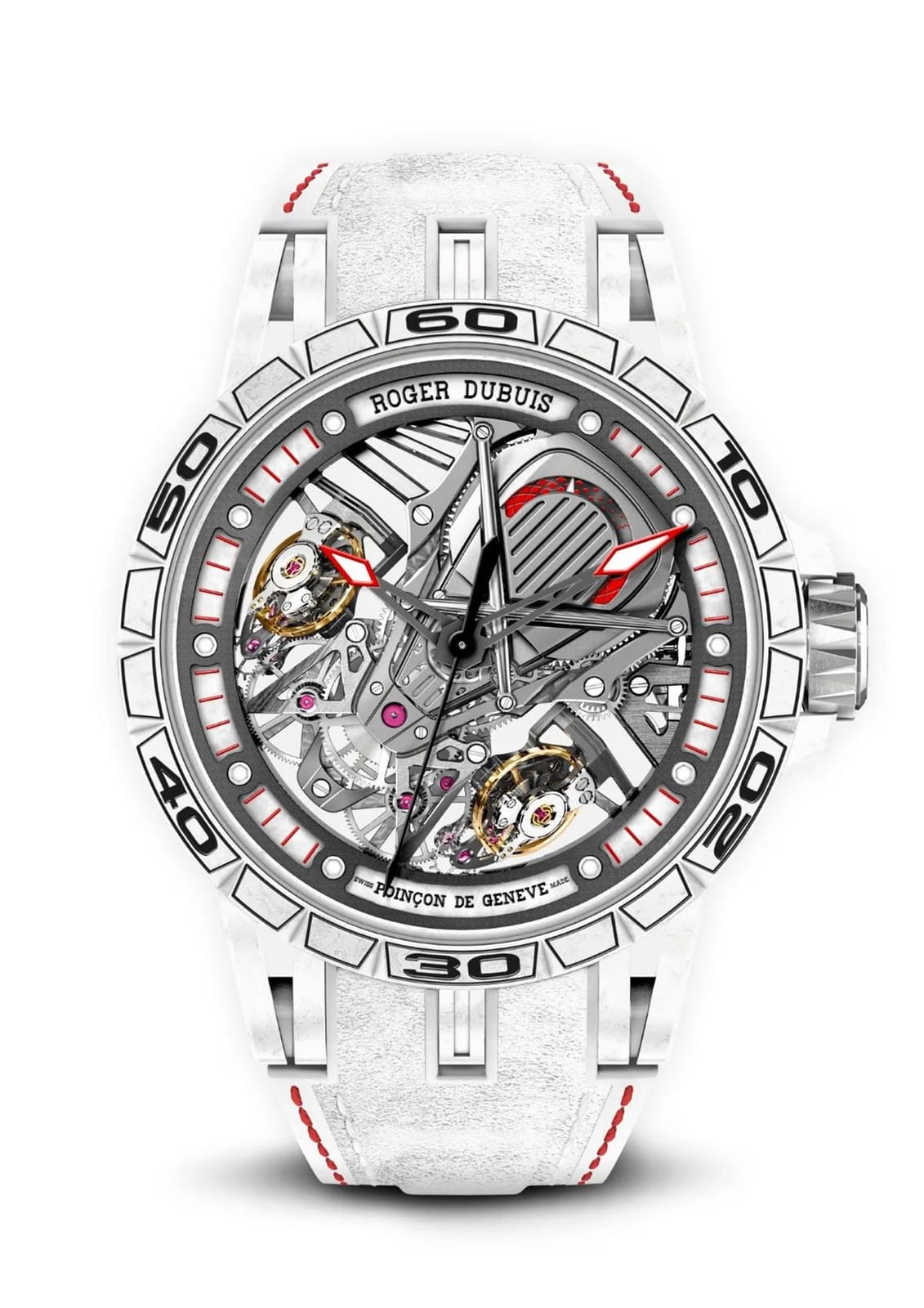 Roger Dubuis Excalibur Spider - Aventador S White