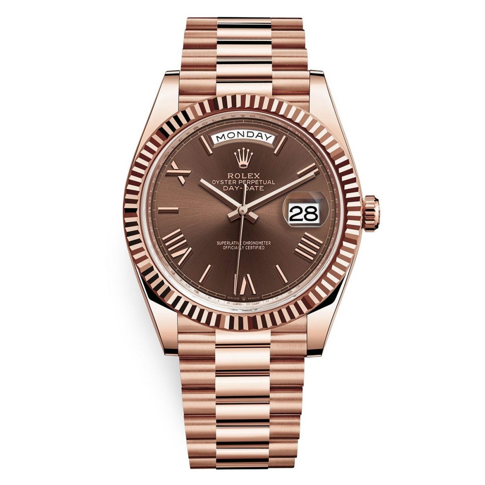 Rolex Day-Date 40 Chocolate Roman