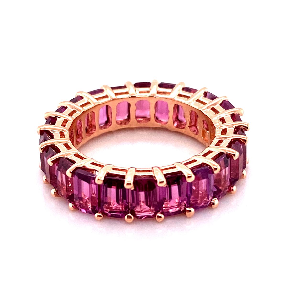 Rose Gold Sapphire Ring