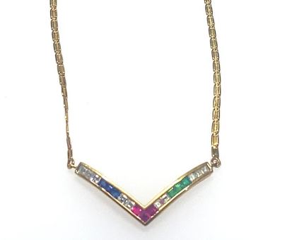 V-Shaped Necklace 2