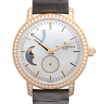 Vacheron Constantin Traditionnelle Moon Phase Mother of Pearl Dial Ladies Watch 83570/000R-9915