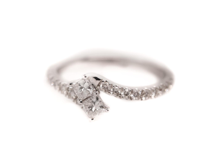 White Gold Diamond Ring