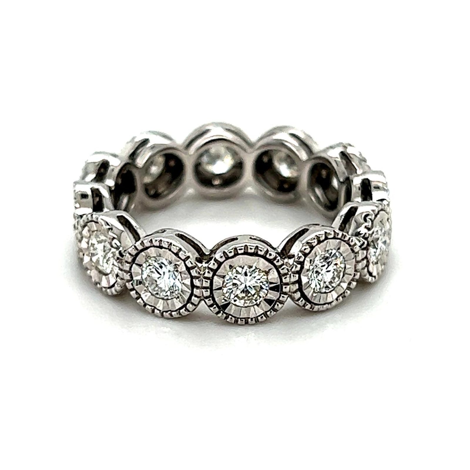 White Gold Eternity Ring 2